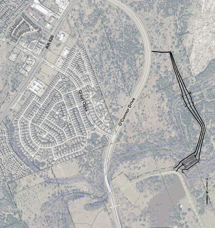 Dam 101 close up map